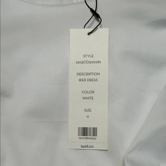 Veronica Beard Iker Dress – White, Size 0
🤍 NWT | $498 Retail - Picture 5 of 6